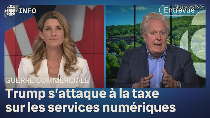 Tarifs : Donald Trump met fin aux négociations avec Ottawa | 24•60