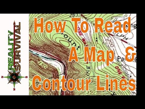 How To Read A Map & Contour Lines