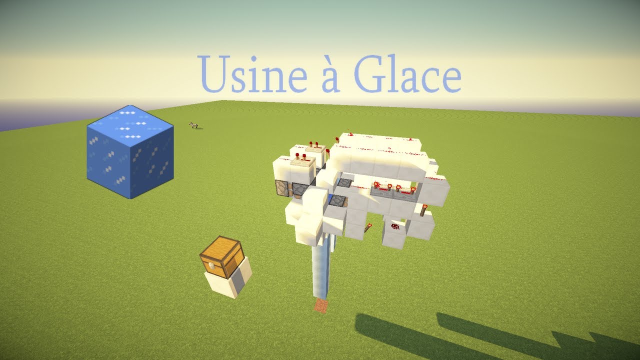 Minecraft [Tuto] Usine à Glace 1.7.2_1.7.9 - YouTube