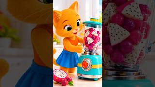Fruit Smoothie Song 🍹 | Fun Kitchen Play for Kids by Cats Family 3D