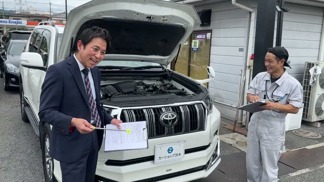 Used Toyota Land Cruiser Prado TX L-Package Arrival] For a Worry
