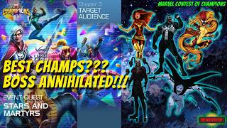 Beat the Boss With The Best MCOC Champions Stars and Martyrs MCOC Event Quest Cosmic Path