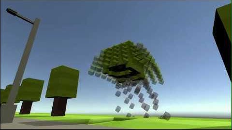 Unity Voxel Editor: Voxel Explosions