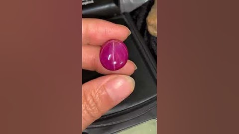 Star Ruby Yên Bái sao 31.55ct #love #ruby #music #gems