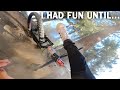 STREET RIDER MEETS DIRT! *PAINFUL*