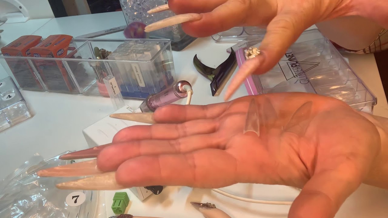 How to Cut Down A Nail Tip & Not Lose the Shape...Lets Talk Tips