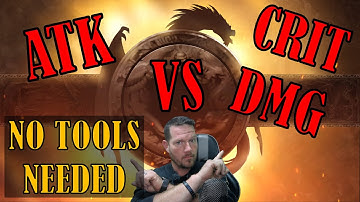 Attack Vs Crit Damage: How to Choose! No Tools Needed! | Raid: Shadow Legends