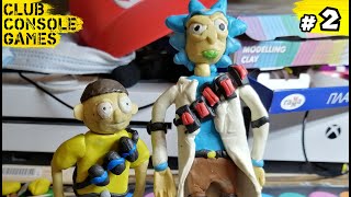 💥 LIVE 💥 #2 КОНСОЛЬНАЯ ЛЕПКА | РИК И МОРТИ | Как лепить Rick and Morty