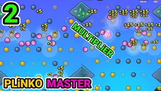 Plinko Master Game Part 2 Gameplay Multiplier Gold Coins screenshot 3