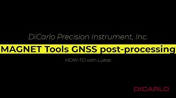 Topcon MAGNET Tools GNSS processing