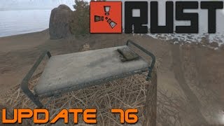 Rust Update 76 - Weapon Silencer - Bed - Other Stuff
