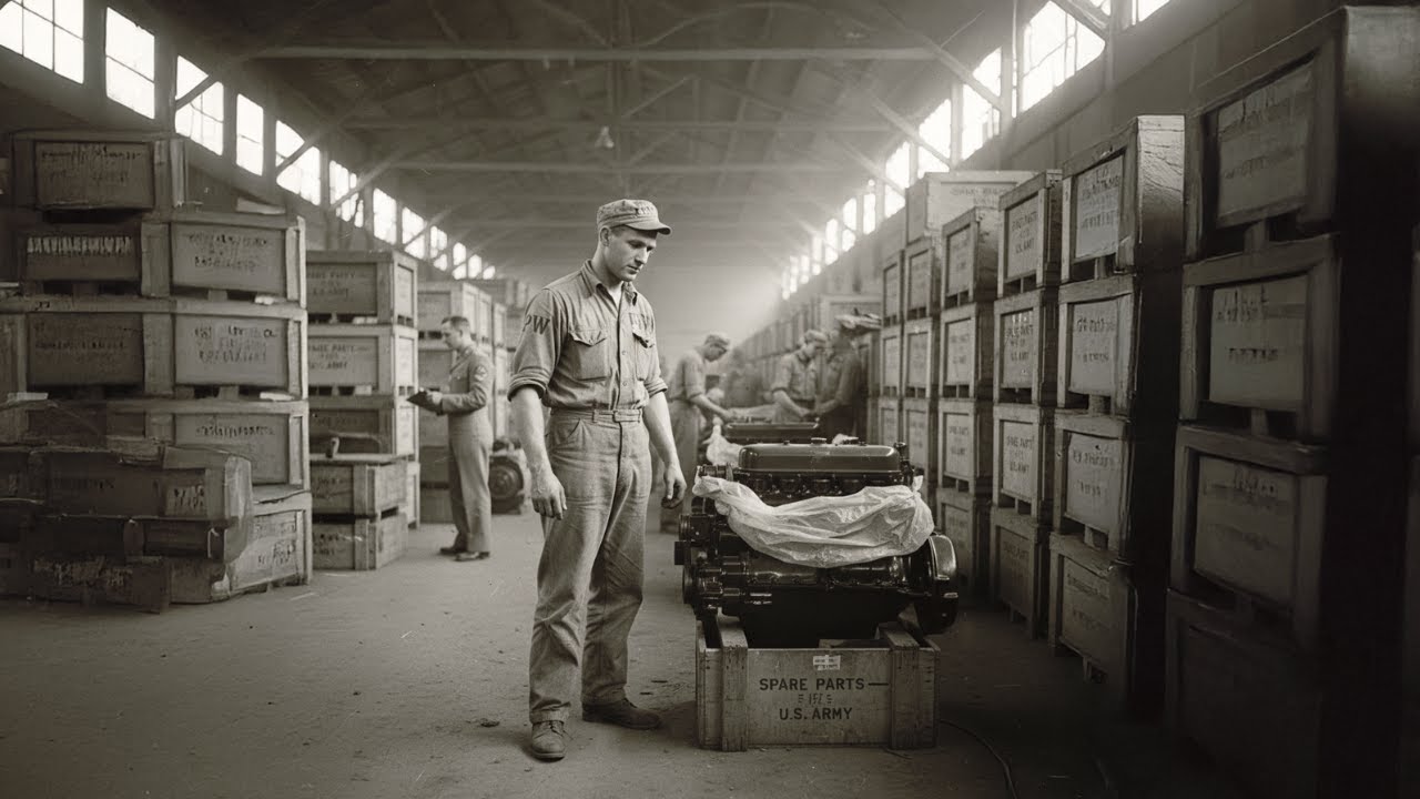 Немецкий военнопленный механик не мог поверить, как американцы обращаются со сломанными машинами