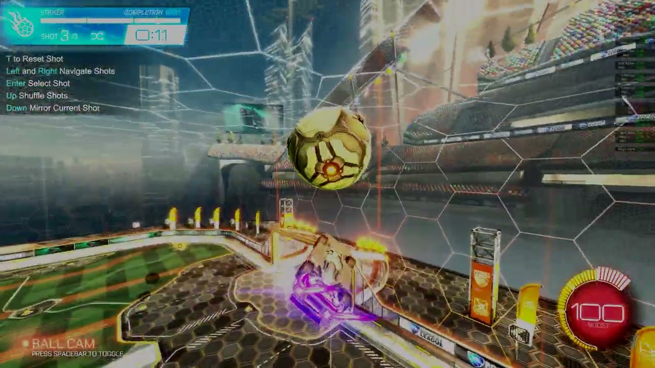 Flip reset rocket league XD first time double reset lol w0w...