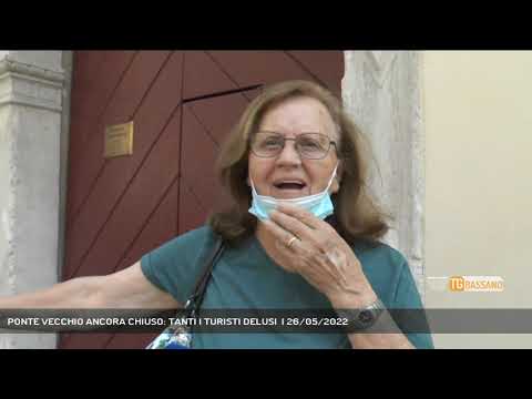 PONTE VECCHIO ANCORA CHIUSO: TANTI I TURISTI DELUSI  | 26/05/2022