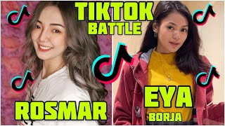 Rosmar Tan Vs Eya Borja Tiktok Battle (subscribe din po wg lng nood nood)