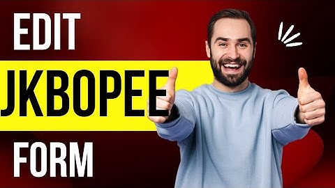 JKBOPEE || Edit application form || how to edit application form || JKBOPEE contact numbers ||