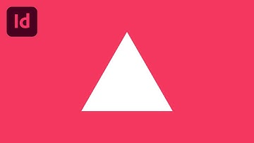 How to Make a Triangle - InDesign Tutorial for Beginners