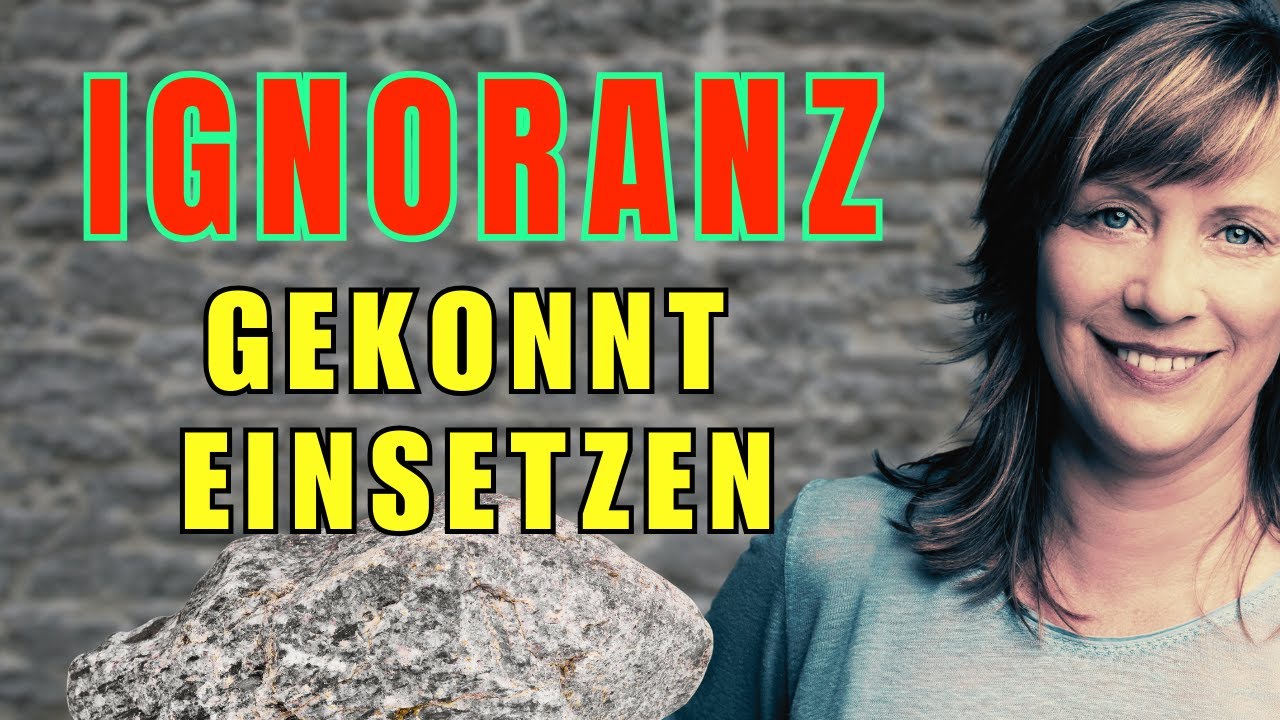 🪨 Wie du einen Narzissten völlig aus dem Konzept bringst – ohne ein Wort!