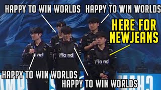 T1 Players FULL INTERVIEW Translated - Worlds 23 Finals | World Champions Post-Game Interview screenshot 5