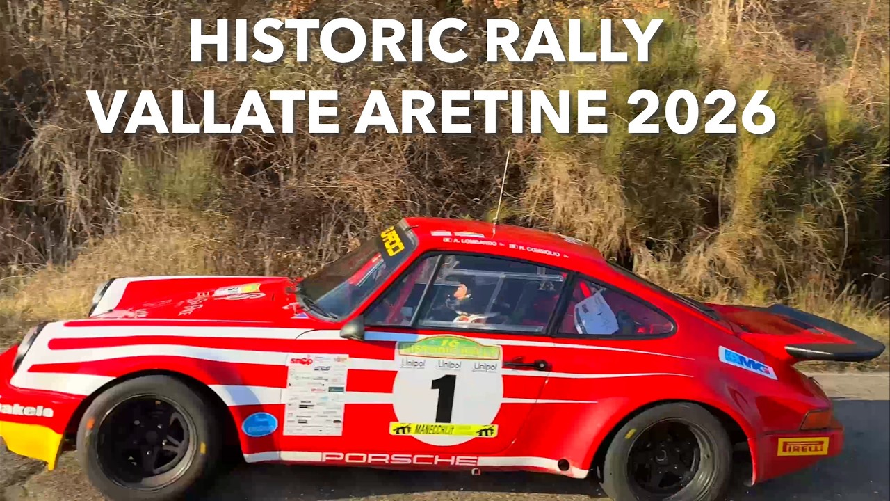 Historic Rally delle Vallate Aretine - 2026 | Pure Sound 4K