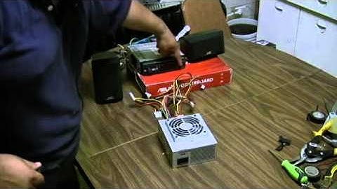 Car stereo with a ATX computer Power Supply