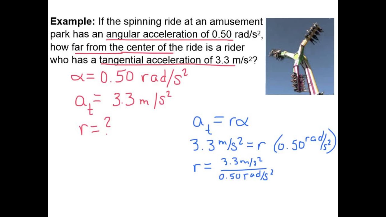 Physics 5.2 Tangential & Centripetal Acceleration - YouTube