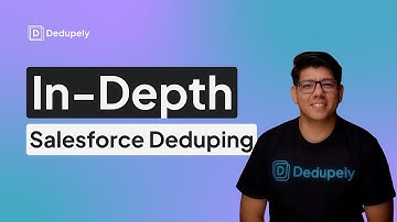 In-depth Salesforce deduplication with Dedupely