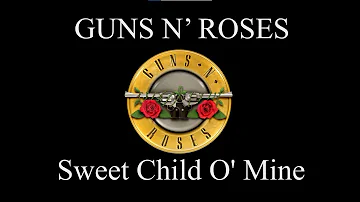 guns N' roses - sweet child O' mine (lyric video)