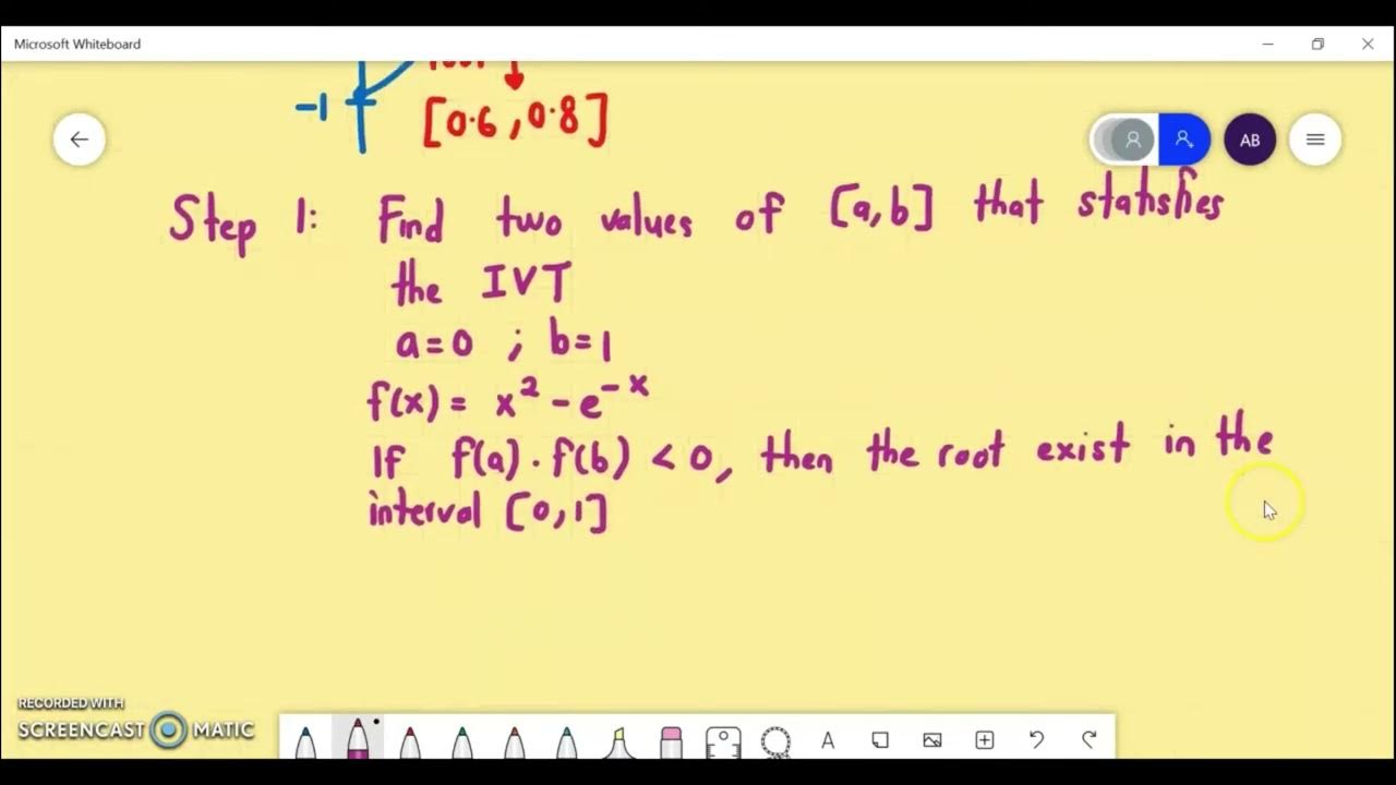 Bisection method using scilab programming youtube