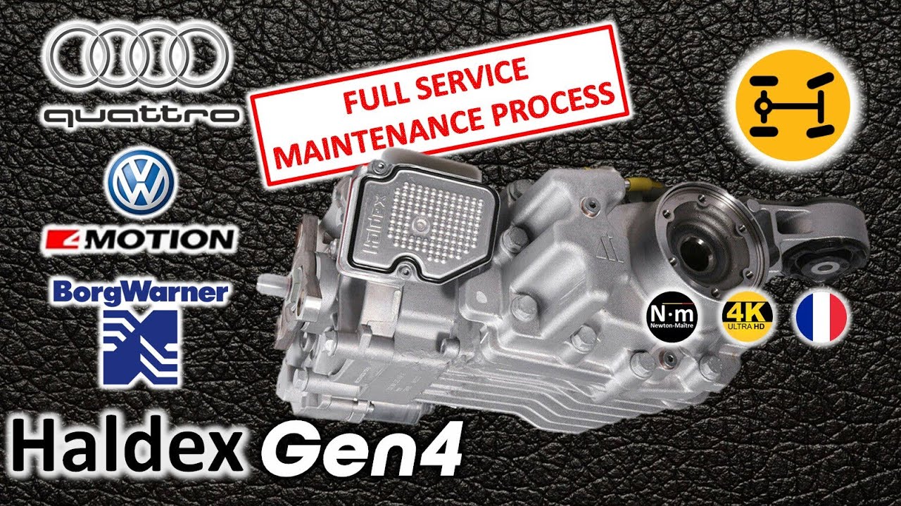 Haldex Gen4 & Différentiel AV/AR: Entretien Total du 4Motion mieux que chez VW​ (avec la Motul🟢🟢🟢)