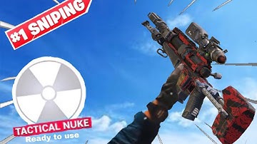 I Got A Nuke Using The Locus Sniper (Cod Mobile Sniping)