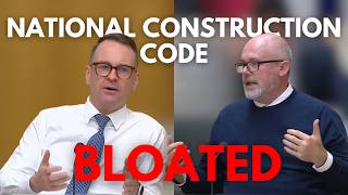 Bloated National Construction Code = No Cheap Homes