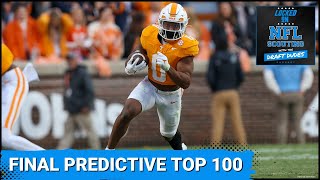 Final predictive top 100 prospects for the 2024 NFL Draft