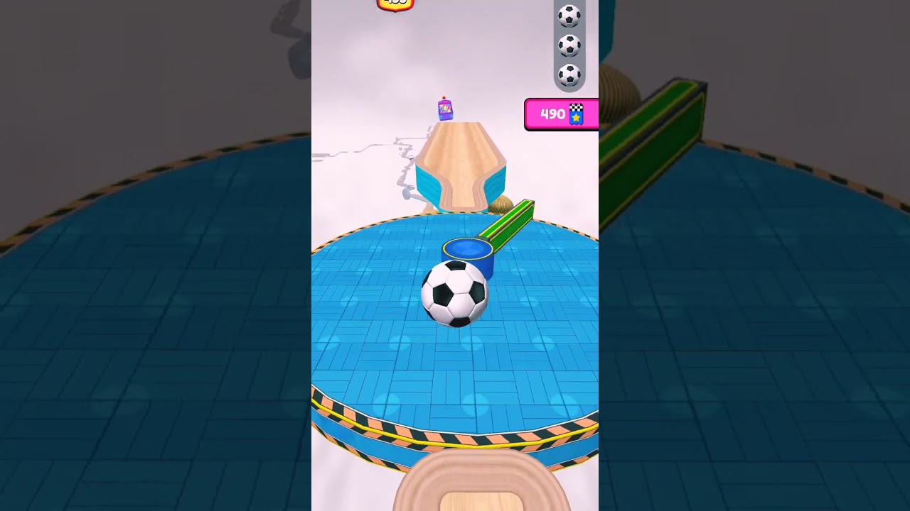 Going ball powerful running balls