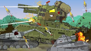 реакция на Советский богатырь : Федор vs Фанатиков третьего рейха - Мультики про танки