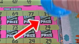 Playing $220 in Texas Lottery tickets to find this!