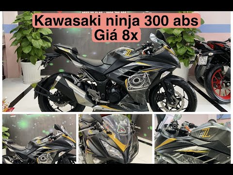 8x= ninja 300 abs biển sg . Xe lên bộ tem đẹp. Ban1 hoa85c giao lu7u ...