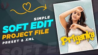 Priyanka Mohan Soft Edit Project File With Preset / Xml In Alight Motion Tamil || DK efx ✨ screenshot 1