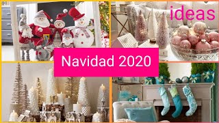 tendencias en navidad 2020 /ideas para decorar navidad 🌲☃️