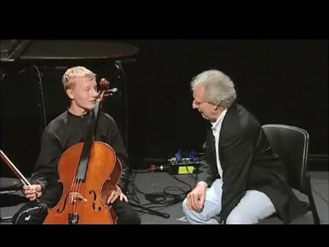 Бенжамин Зандер Benjamin Zander мастер-класс по игре на виолончели, как понимать классическую музыку