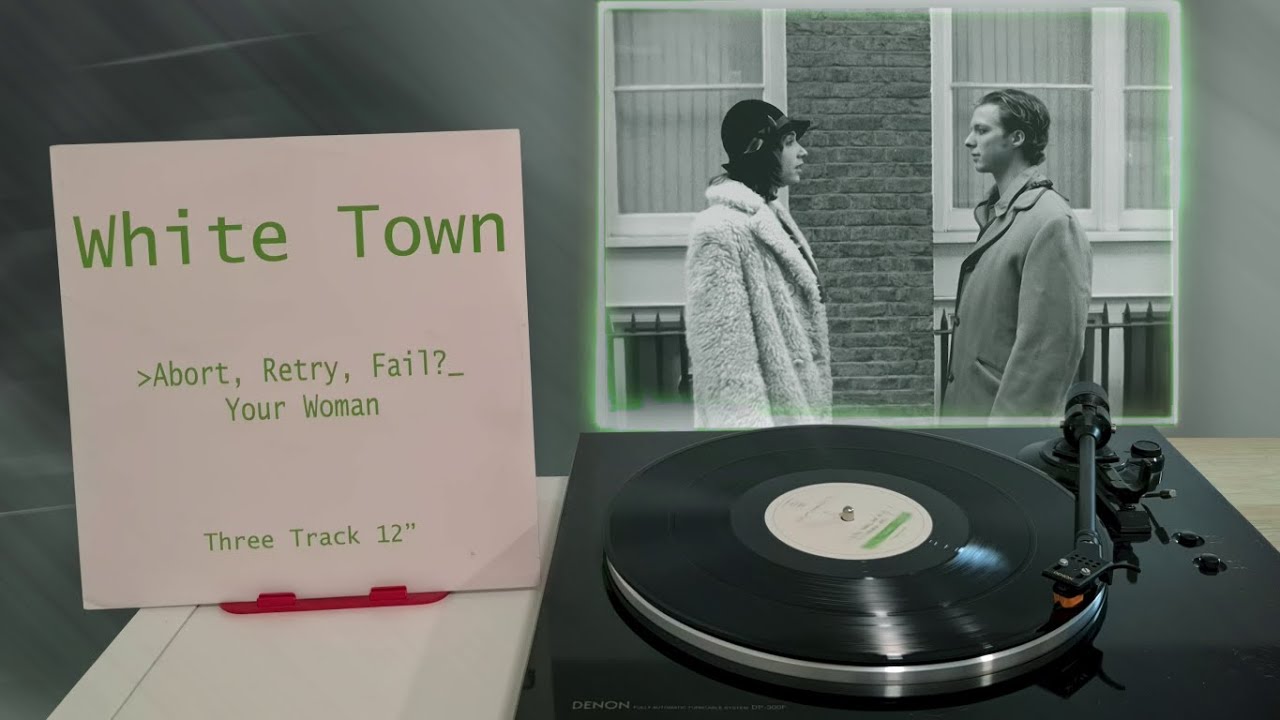 White Town Your Woman (1996) [Vinyl Video] YouTube