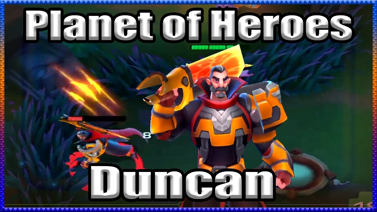 Planet of Heroes - 4 Rune Duncan Build - TONS of ASSISTS