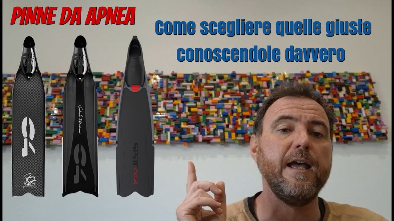 Pinne da Apnea - Come scegliere quelle giuste - Scopriamole nel dettaglio