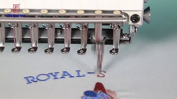 Richpeace Computerized Precision Flat Embroidery Machine(new electronic control system)