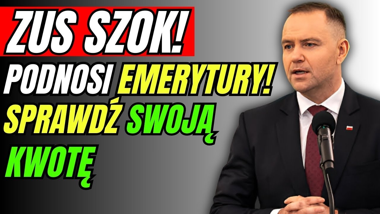 ZUS PODNOSI emerytury! Pracowałeś przed 1999 r.? Sprawdź, ile ZYSKASZ
