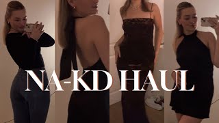 NA-KD Bestellung + life update | huge try on haul