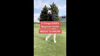 3 Golf Tips Every Beginner Should Know Golf Swing Tips