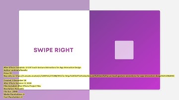 UI UX Touch Gesture Animations | After Effects Template | VideoHive 22968443