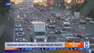 Caltrans looking to ease traffic congestion with artificial intelligence