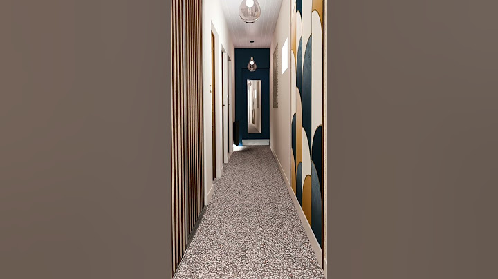 1 couloir, 5 styles déco